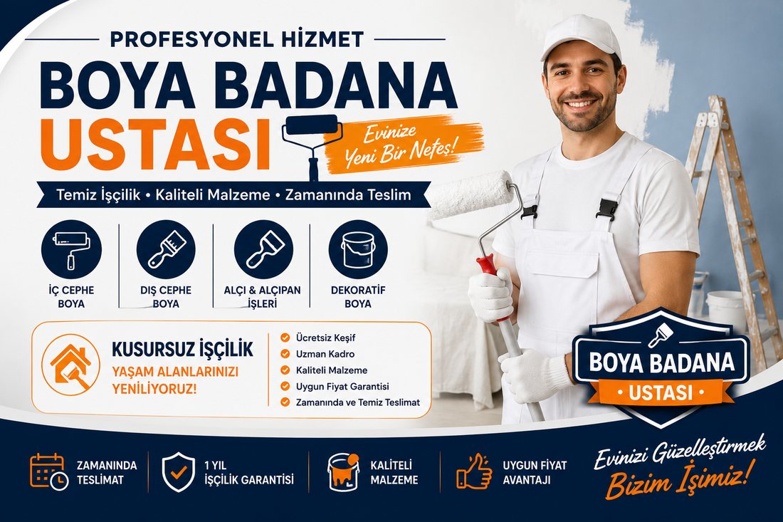 Tire boya badana ustası – profesyonel boyacı